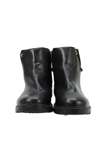Nine West Womens Chain Detail Ankle Boots Black Size 5