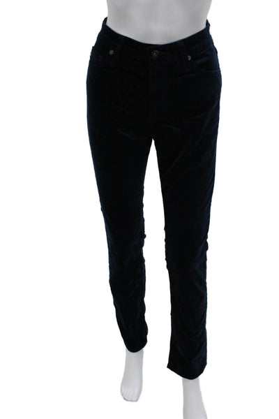 AG Adriano Goldschmied Women Skinny Blue Cotton Jeans Size 27
