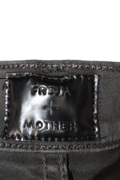 Mother Women Skinny Gray Cotton Jeans Size 28