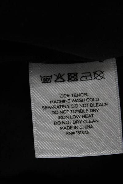 Saturdays NYC Mens Gibson Pigment Dyed Short Sleeve Shirt Black Size L