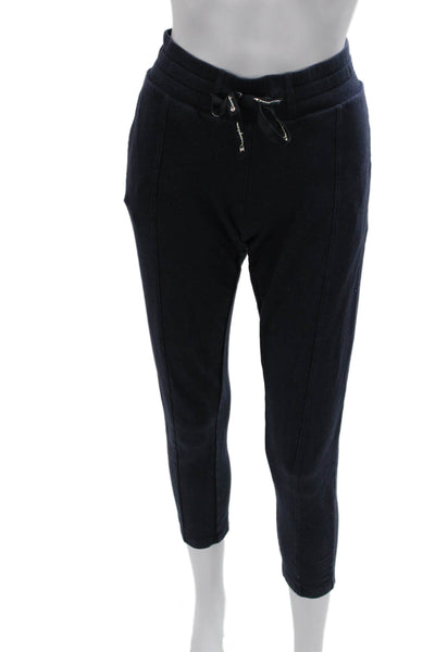 Champion Womens Blue Cotton Jogger Pants Drawstring Size M