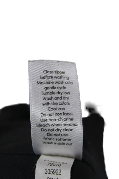 Athleta Womens Black Capri Leggings Nylon Blend Size S