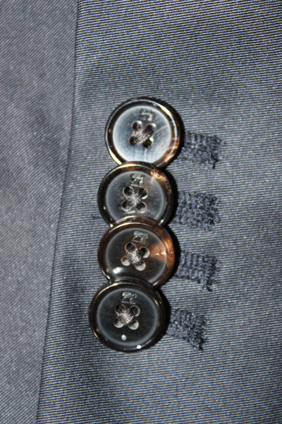 Scotch & Soda Mens Blue Polyester Blazer Size 50