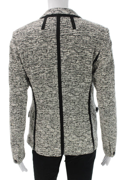 Rag & Bone Womens Tweed Black Blazer Long Sleeve Size S