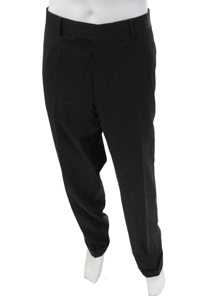 Boss Hugo Boss Mens Dress Pants Wool Black Size 40