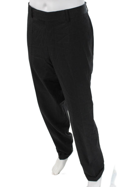 Boss Hugo Boss Mens Dress Pants Wool Black Size 40