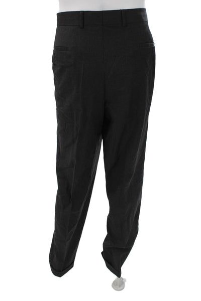 Boss Hugo Boss Mens Dress Pants Wool Black Size 40