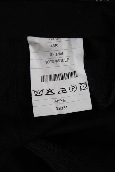 Boss Hugo Boss Mens Dress Pants Wool Black Size 40