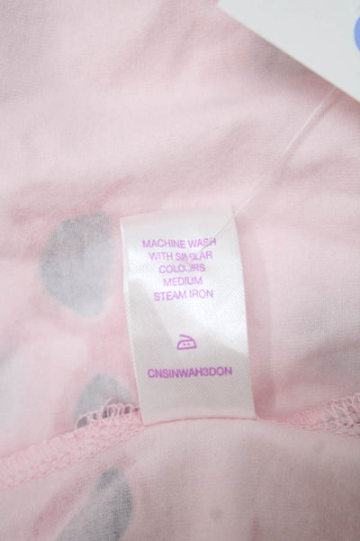 Rachel Riley Childrens Girls Sunglasses Print A Line Dress Pink Cotton Size 10