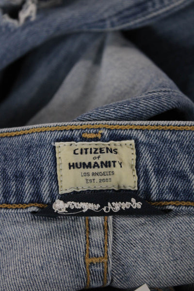 Citizens of Humanity Womens Bootcut Jeans Blue High Rise Denim Size 27