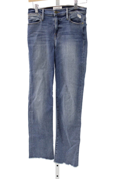 Frame Denim Womens Bootcut Jeans Blue High Rise Size 26
