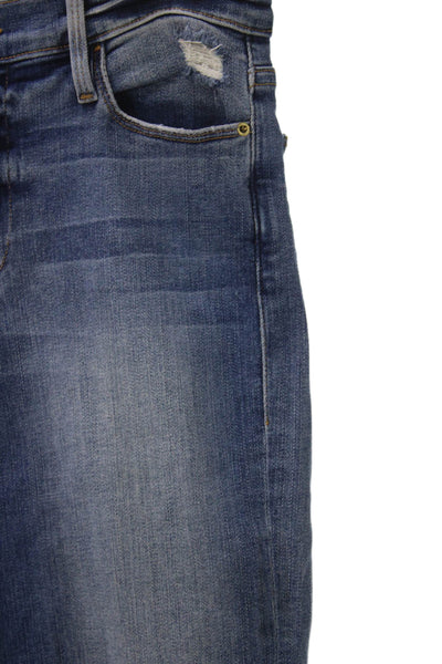 Frame Denim Womens Bootcut Jeans Blue High Rise Size 26