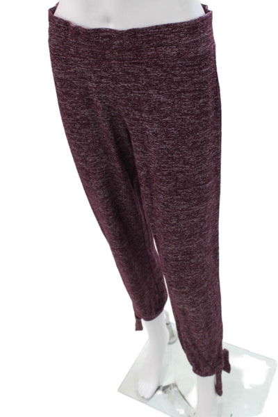 Ugg Womens Jogger Pants Purple Rayon Blend Pull On Size S