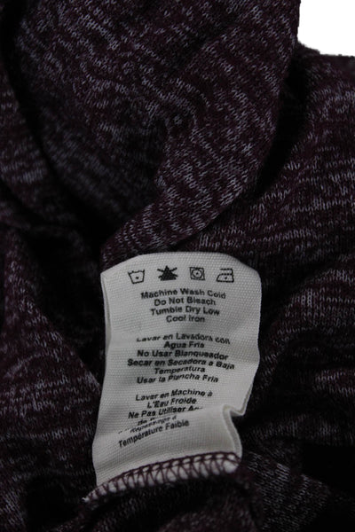 Ugg Womens Jogger Pants Purple Rayon Blend Pull On Size S