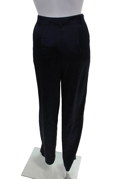 Cami NYC Women Blue Polyester Blend Button Dress Pants Size 0
