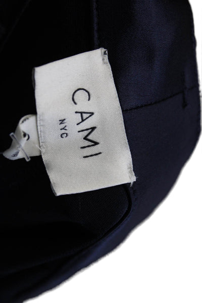 Cami NYC Women Blue Polyester Blend Button Dress Pants Size 0