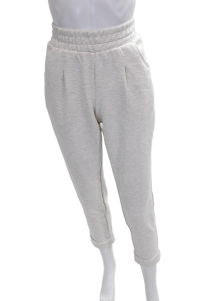Yogalicious Women Jogger Pants Gray Polyester Pull On Size XS