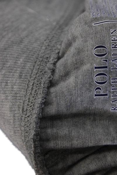 Polo Ralph Lauren Mens Gray Drawstring Cotton Blend Sweatpants Size L