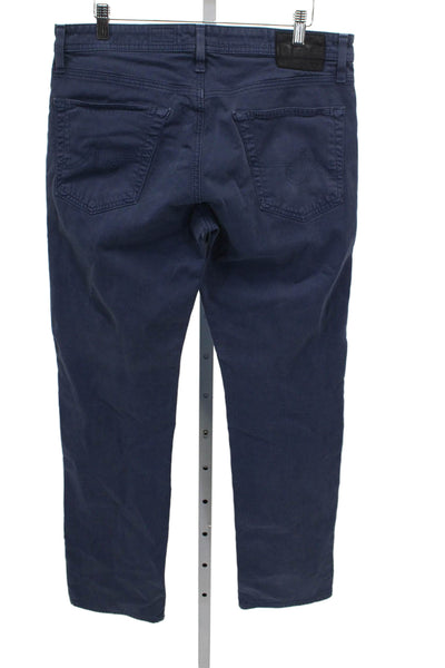 AG Adriano Goldschmied Mens Chino Pants Blue Size 33