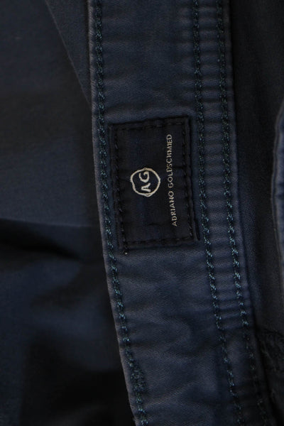 AG Adriano Goldschmied Mens Chino Pants Blue Size 33
