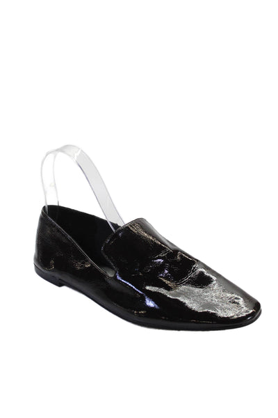 Zara Womens Square Toe Casual Loafers Brown Size EUR 38