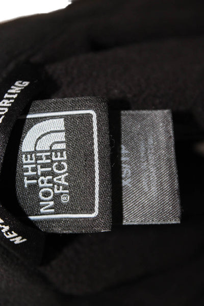 The North Face Women Basic Jacket Black Polyester Zip Long Sleeve Size XS