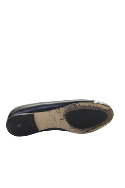 N 21 Girls Colorblock Slip-On Ballet Flats Shoes Black Size 3.5