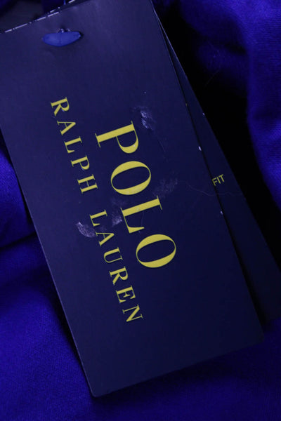 Polo Ralph Lauren Mens Blue Cotton Henley Pullover Long Sleeve Size S
