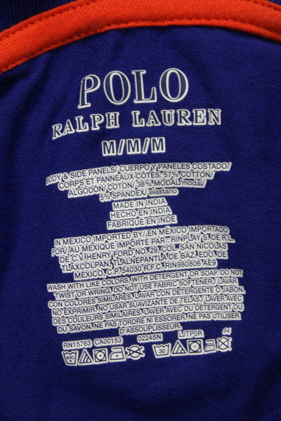 Polo Ralph Lauren Mens Long Sleeves Pajama Set Blue Cotton Size Medium