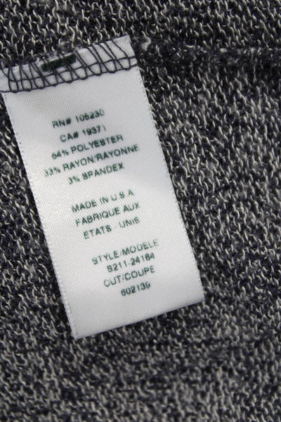 Soft Joie Women Basic Gray V-Neck 3/4 Sleeve Polyester Blouse Size XS