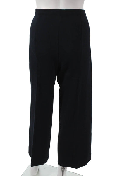 Donna Karan Collection Women Dress Pants Blue Pull On Viscose Size 10