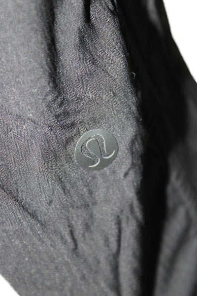 Lululemon Womens Jogger Pants Black Nylon Drawstring Size 3XS