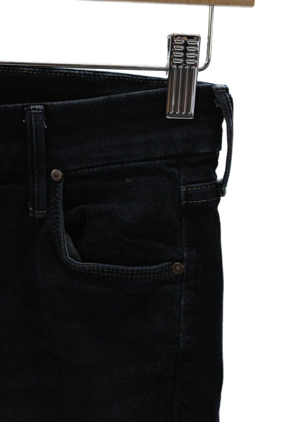 Mother Womens Skinny Mid Rise Jeans Blue Size 23