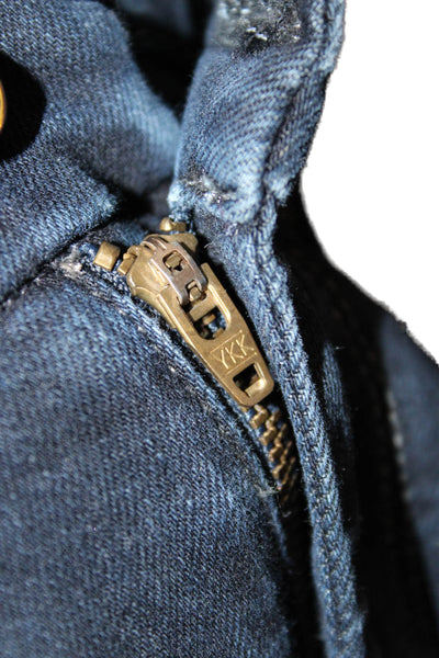 Mother Womens Skinny Mid Rise Jeans Blue Size 23