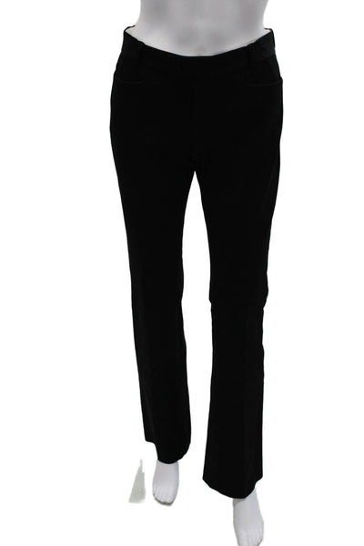 Joseph Women Dress Pants Black Viscose Zip Inseam 33 Size 36