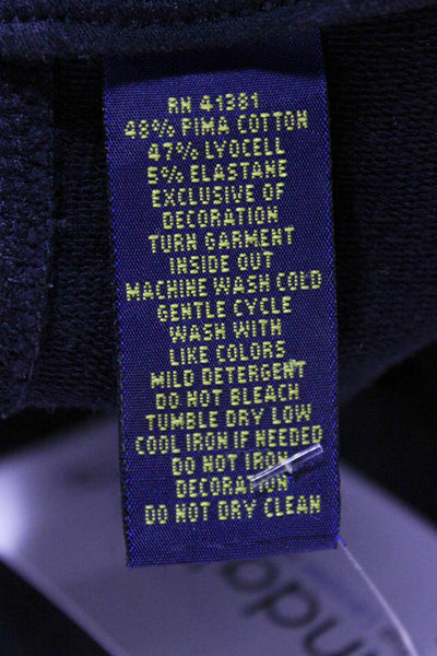 Polo Ralph Lauren Womens Blue Pima Cotton Jeggings Size S