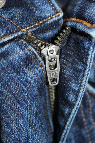 Rag & Bone Women Skinny Jeans Blue Low Rise Zip 29 Inseam Size 30