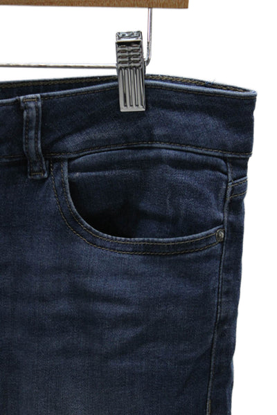 DL 1961 Womens Skinny Jeans Blue Low Rise Inseam 28 Size 30