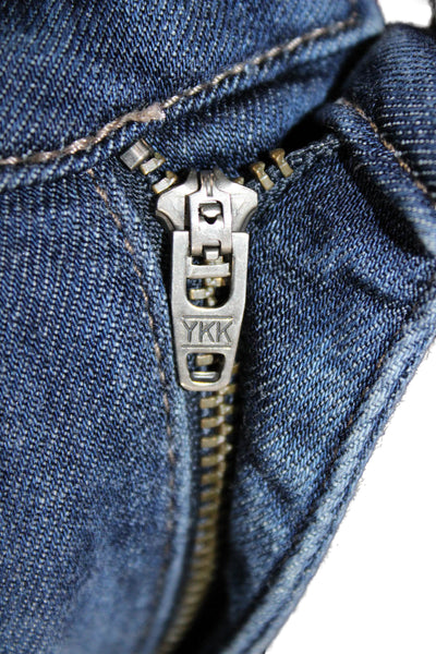 DL 1961 Womens Skinny Jeans Blue Low Rise Inseam 28 Size 30