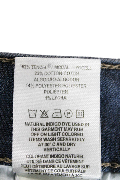 DL 1961 Womens Skinny Jeans Blue Low Rise Inseam 28 Size 30