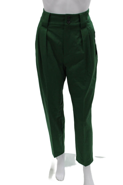 Equipment Femme Women Dress Pants Green Polyester Size 2