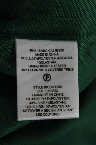 Equipment Femme Women Dress Pants Green Polyester Size 2