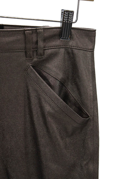 Kobi Halperin Women Cargo Pants Brown Polyester Zip Size 2