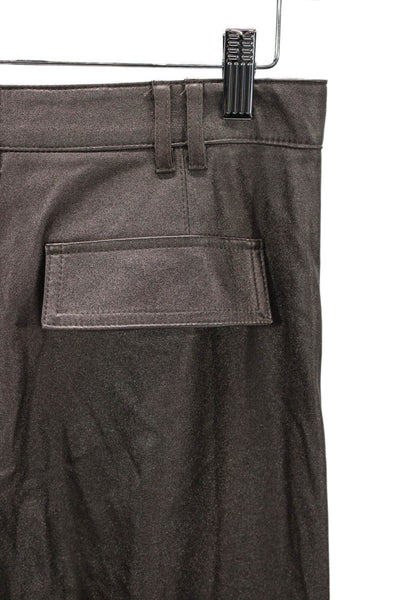 Kobi Halperin Women Cargo Pants Brown Polyester Zip Size 2
