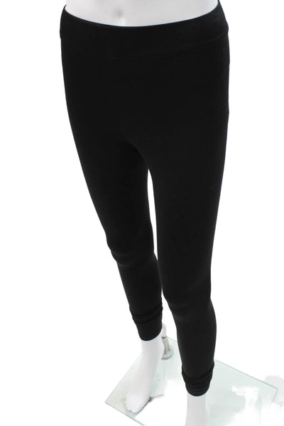 Vince Women Viscose Black Leggings Size 2XS