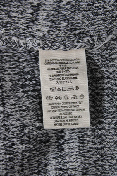 Free People Womens Gray Pullover Sweater Cotton Crew Neck Size XS