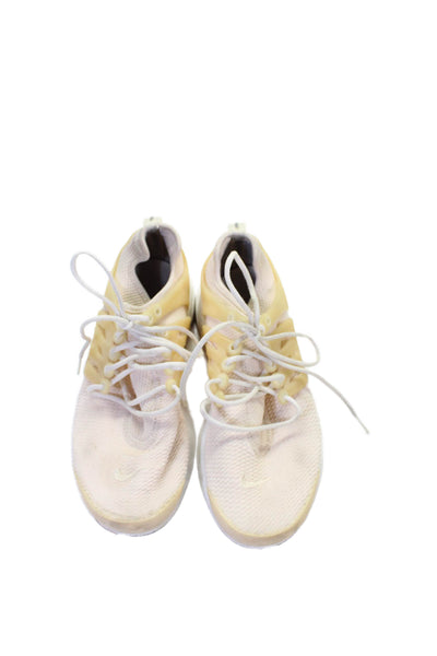 Nike Women's Lace Up Rubber Sole Trainer Sneakers Pink Size 7