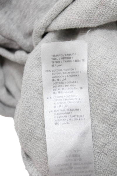 Stella McCartney Kids Girls Graphic Print Pullover Sweatshirt Gray Size 4Y