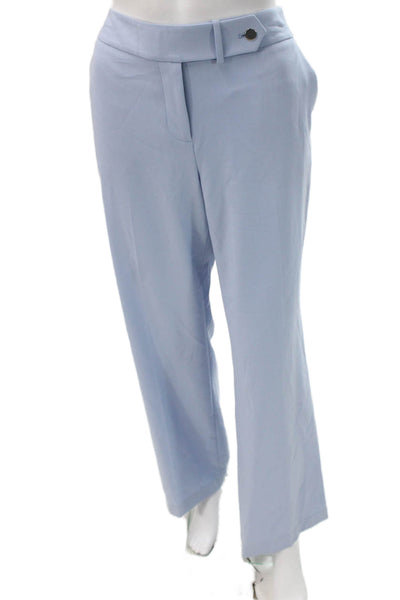 Calvin Klein Women Dress Pants Blue Polyester Size 6