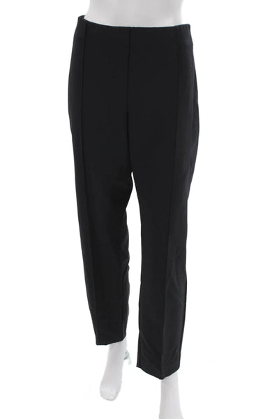 Lafayette 148 New York Women Black Dress Pants Polyamide Zip Size 16